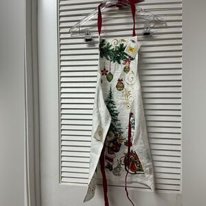 Southern Living At Home Christmas Apron - Red and Green